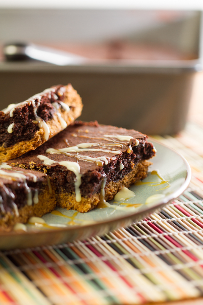 Permalink to: Cookie Butter Brownie Bars