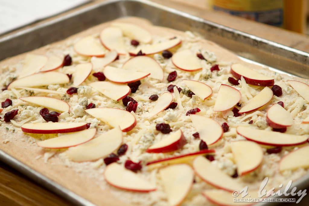 Permalink to: 3 Cheese Apple Cranberry Pizza