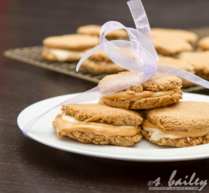 Permalink to: White Chocolate Peanut Butter S'mores Sandwich Cookies