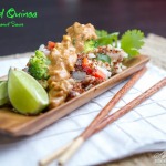 Permalink to: Crab Fried Quinoa with Spicy Peanut Sauce