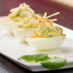 Permalink to: Spinach Artichoke Deviled Eggs
