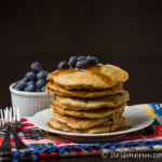 Permalink to: Drink & Dish: Blueberry Pancakes {with video!}