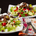 Permalink to: Black Bean Burger Salad