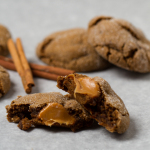 Permalink to: Drink & Dish: Caramel Stuffed Ginger Molasses Cookies