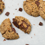 Permalink to: Eggnog Dark Chocolate Chunk Almond Meal Cookies