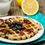 Permalink to: Blueberry Lemon Buttermilk Waffles { + Giveaway! }