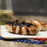 Permalink to: Grilled Pork Chops with Balsamic Blackberry Sauce