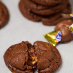 Permalink to: Snickers Stuffed Chocolate Brownie Cookies Snickers Stuffed Chocolate Brownie Cookies