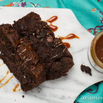 Permalink to: Salted Caramel Mocha Banana Bread Salted Caramel Mocha Banana Bread: Your favorite cold weather beverage in a decadent banana bread! {gf}