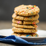 Permalink to: Browned Butter Funfetti Cookies Browned Butter Funfetti Cookies: Crunchy on the outside, soft and chewy on the inside bakery-style cookies with fluffy cream cheese frosting