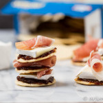 Permalink to: Fig, Prosciutto & Brie Cracker Bites Fig, Prosciutto & Brie Cracker Bites: The perfect easy and delicious appetizer or snack!